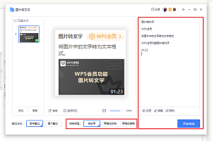 wps如何将图片中的文字内容转为文本格式?