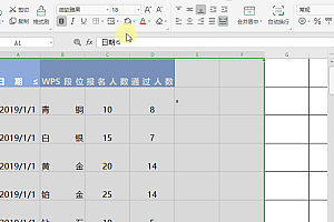 wps如何设置表格单元格边框为无边框?